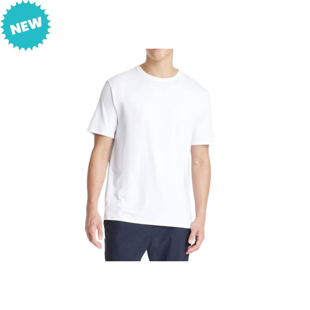 All in Motion Performance Tee Men's Medium White Moisture Wicking Quick Dry NWT